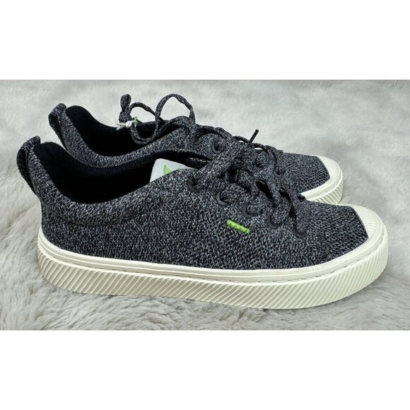 NWT CARIUMA Women’s IBI Low Bamboo Brazilian ECO Sneakers Grey Knit Size 5 $119. - Picture 4 of 8